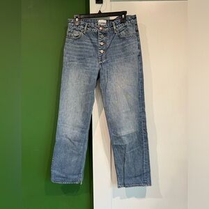 Ganni Lovy Jeans like new- fits like a size 8